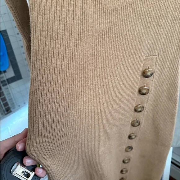 Sezane Harper Dress in light camel XS - Picture 3 of 12